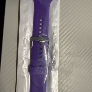 Apple Purple Silicone Smartwatch Band 42mm